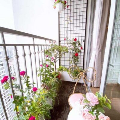 Mẫu trang trí ban công Park Hill