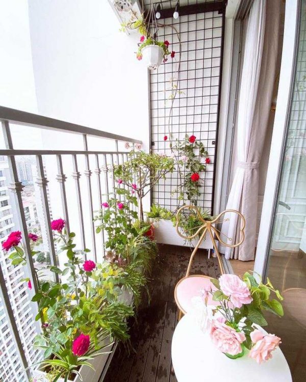 Mẫu trang trí ban công Park Hill