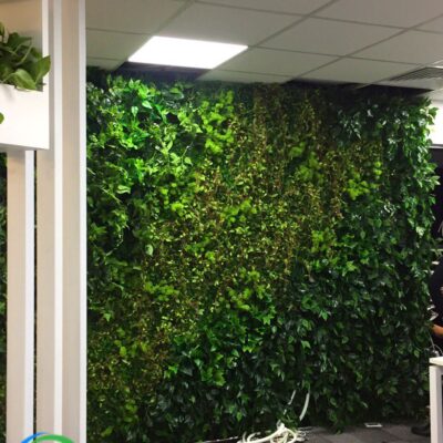 Tường cây giả văn phòng