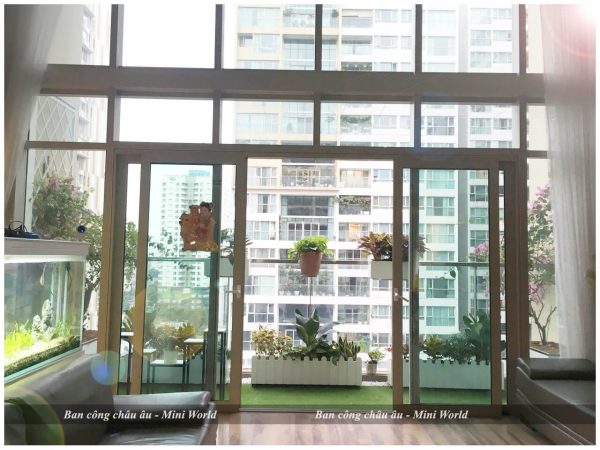 Mẫu trang trí ban công Imperia Garden Mẫu trang trí ban công Imperia Garden