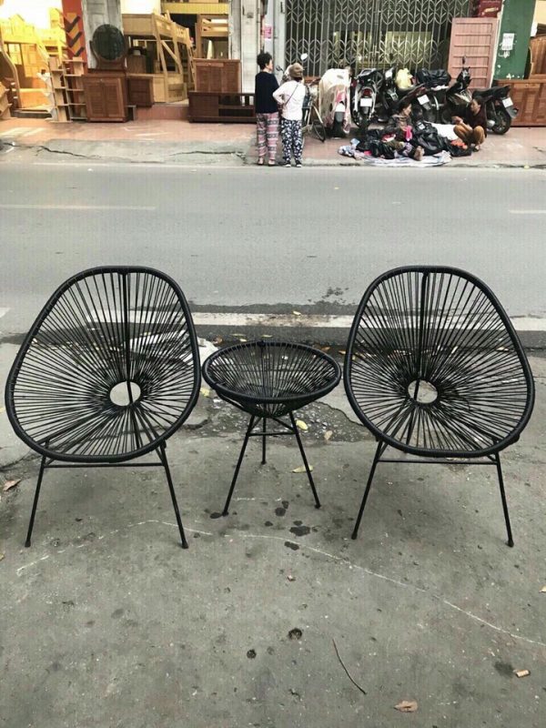 Mẫu bàn ghế Acapulco 02 Mẫu bàn ghế Acapulco 02