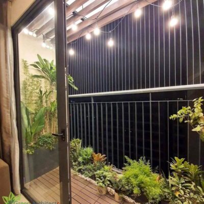 Mẫu trần treo đèn trang trí