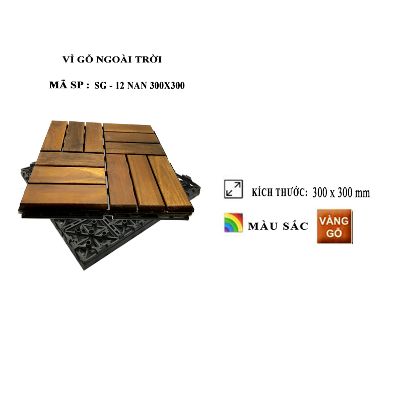 Sàn gỗ tự nhiên - 12 nan Sàn gỗ tự nhiên - 12 nan